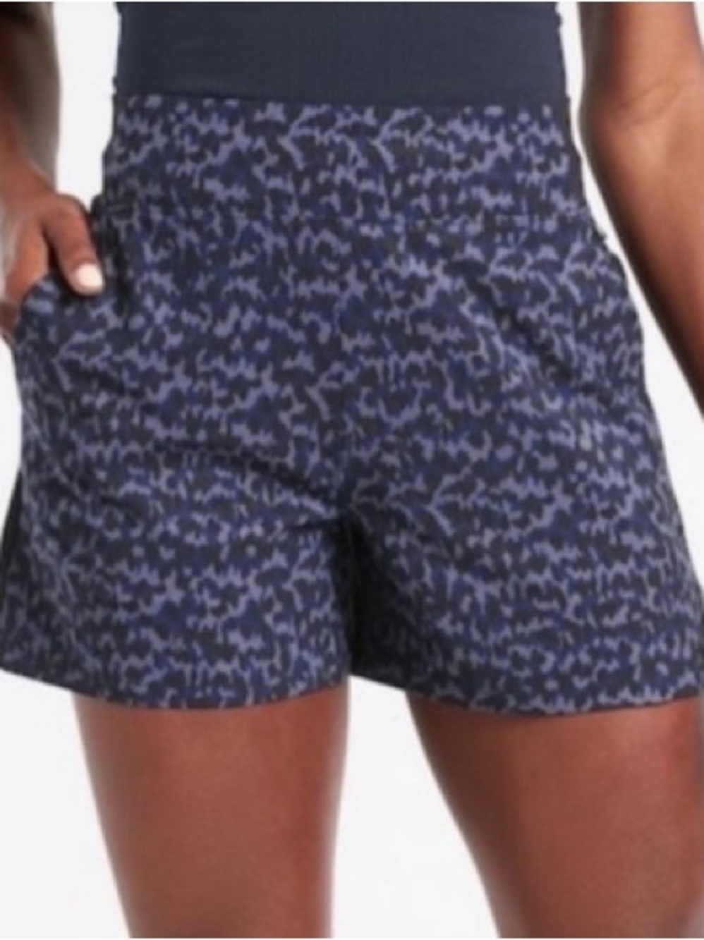 Athleta Printed Brooklyn Shorts